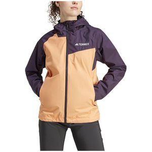 Adidas Multi 2l Rain Dry Jacket Paars XS Vrouw
