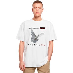 Mister Tee Ready To Fly Oversize T-shirt Met Korte Mouwen