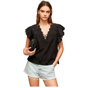 Pepe Jeans Anaise Overhemd Met Korte Mouwen