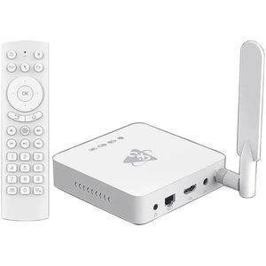 H96 Max M12 S928x 4gb/64gb Wifi 6 Blanco-android Tv Mediaspeler