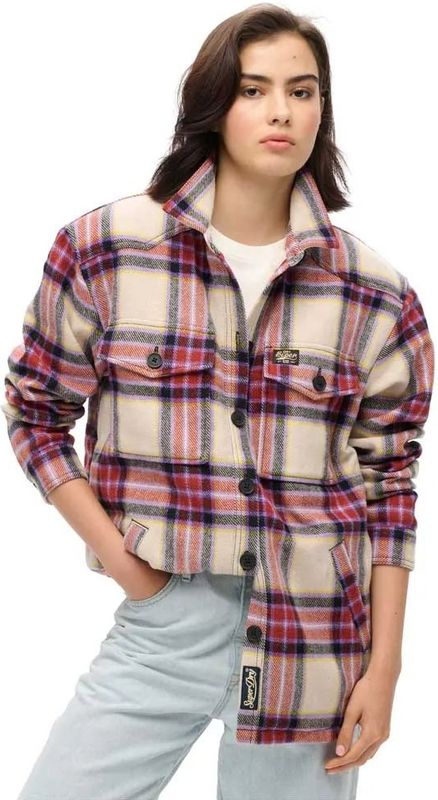 Superdry Borg Check Overshirt