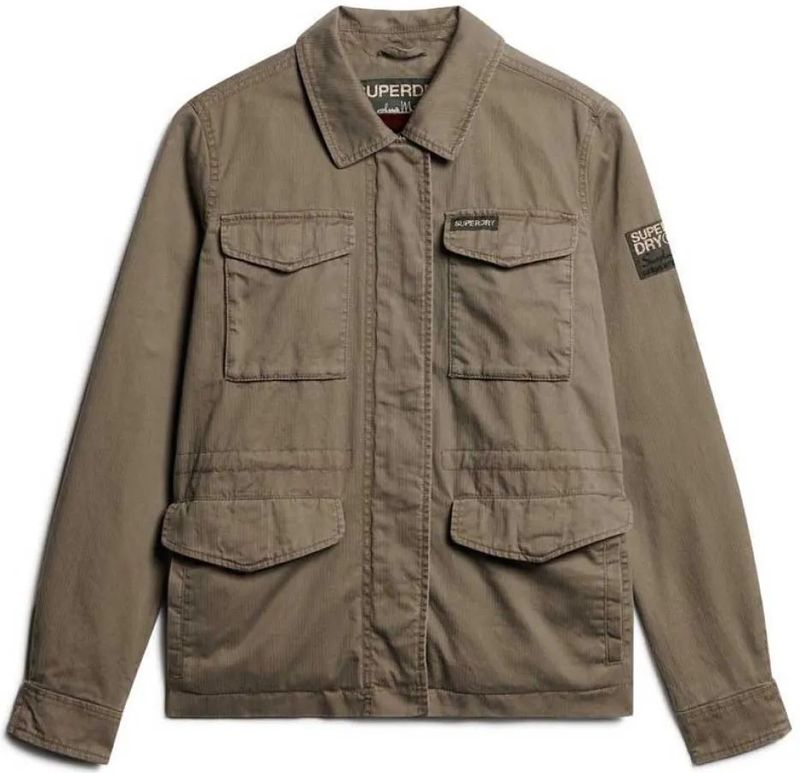 Superdry - M65 Military Jas - Geborduurd - Tussenjas