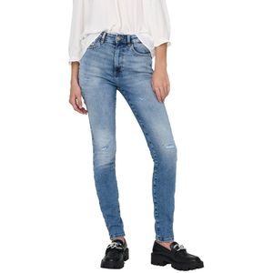 Only Forever Icon Skinny Fit Gen476 High Waist Jeans Blauw 27 / 32 Vrouw
