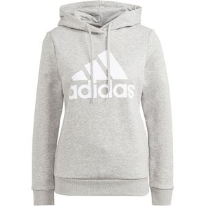 Adidas Essentials Logo Hoodie Grijs XS / Regular Vrouw