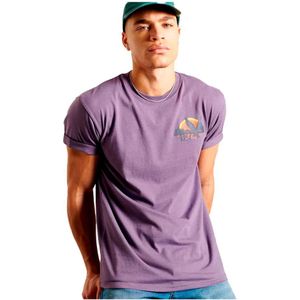 Superdry - Frontier Straight T-shirt - Met Grenspatroon - Korte Mouwen