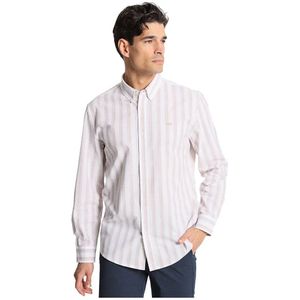 Victorio & Lucchino - Shirt - Streepjesprint - Lange Mouwen - Casual - Katoen