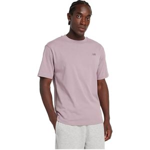 New Balance Athletics Cotton T-shirt Met Korte Mouwen