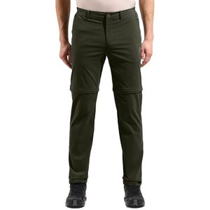 Odlo - Ascent Light Pants - Afritsbroek - Grijs - Stretch - Zip-Off