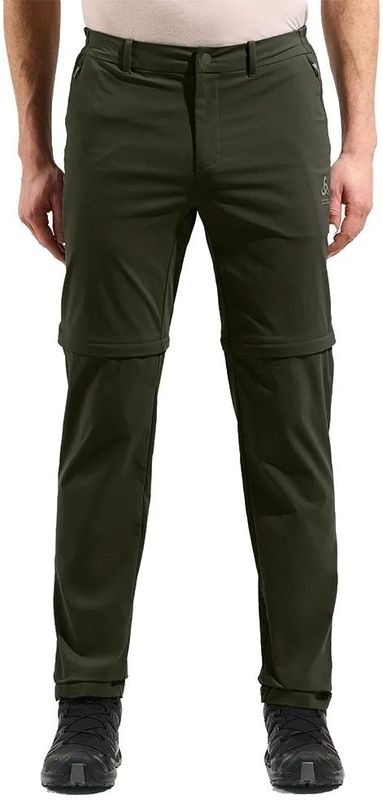 Odlo - Ascent Light Pants - Afritsbroek - Grijs - Stretch - Zip-Off