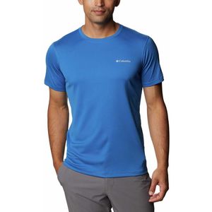 Columbia Zero Rules Short Sleeve T-shirt Blauw XS Man