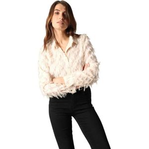 Deeluxe Froufrou Overhemd Met Lange Mouwen