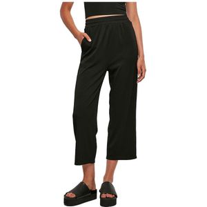 Urban Classics Straight Leg Dress Pants Zwart XL Vrouw
