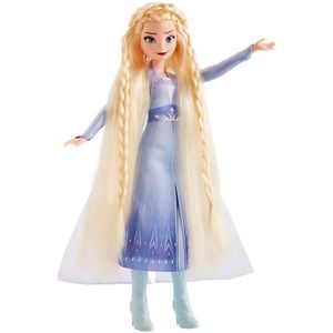 Hasbro Elsa Braidmania Frozen 2 Doll Blauw