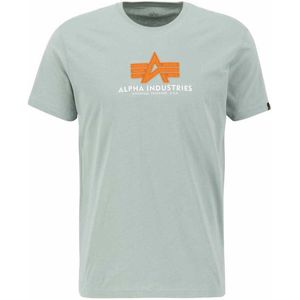 Alpha Industries Basic Rubber Short Sleeve T-shirt Wit 2XL Man