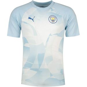 Manchester City - Prematch T-Shirt - Blauw - 100% Gerecycled Polyester