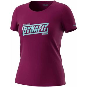 Dynafit Graphic Short Sleeve T-shirt Paars S Vrouw