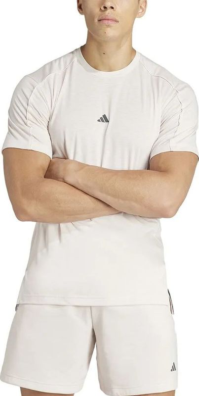 adidas - Yoga T-shirt - Wit - Korte Mouwen - Man