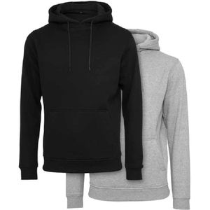 Build Your Brand Heavy Hoodie 2 Eenheden