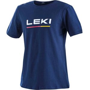 Leki - Logo T-shirt - Katoen - Korte Mouwen