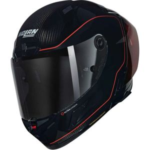Nolan - X-804 RS Ultra Carbon - Integraalhelm - Zwart-Rood