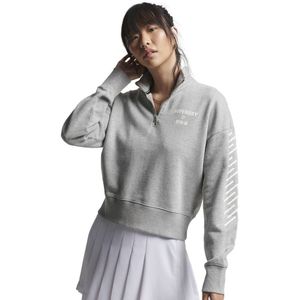Superdry Code Core Sport Half Zip Sweatshirt Grijs XL Vrouw