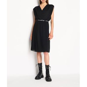 Armani Exchange 6rya09_yn3pz Sleeveless Dress Zwart L Vrouw