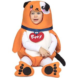Viving Costumes Baloon Dog Baby Custom Oranje 0-6 Months