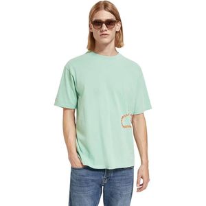 Scotch & Soda Soda Artwork T-shirt Met Korte Mouwen
