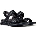 Camper - K201599 - Sandalen - Zwart - Spiro - Lichtgewicht Model met Lage Sleehak