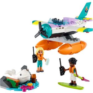 LEGO Friends Reddingsvliegtuig op zee Vliegtuig Speelgoed en Dieren Figuren Set - 41752