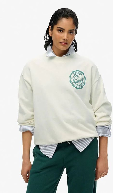 Superdry Outdoor Mono Loos Fit Sweatshirt