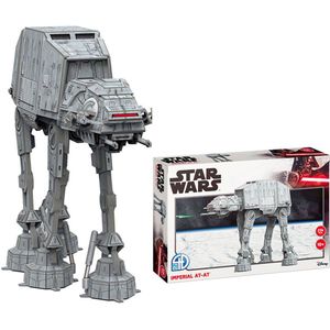 World Brands 3d Imperial At-at Star Wars 214 Pieces Puzzle Zilver