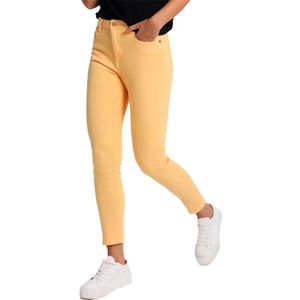 Lois Jeansvoor vrouwen. 201082023 Highwaist Skinny Enkelbroek Off White (31), Wit, Casual, Katoen, Denim