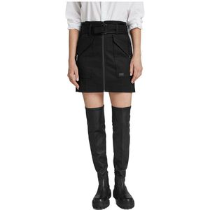 G-star Mini Short Skirt Zwart 29 Vrouw
