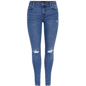 Pieces Dana Dest Skinny Fit Mb402 Jeans Blauw XS / 32 Vrouw