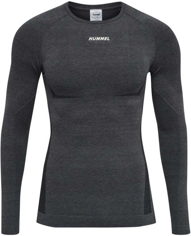 Hummel - hmlTE MIKE SEAMLESS T-shirt - Lange Mouwen - Rekbare Mesh-Stof