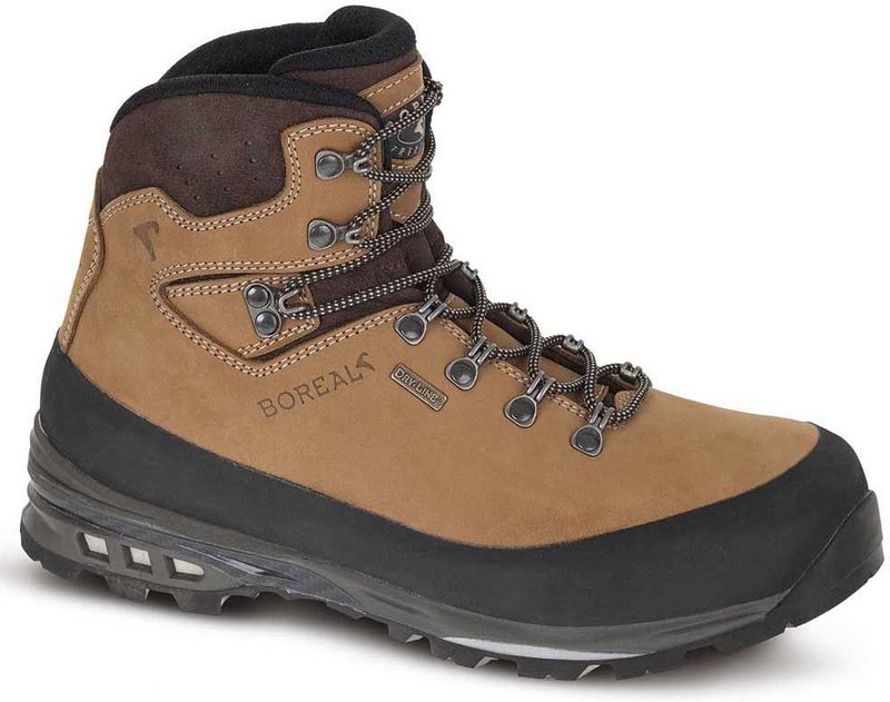 Boreal - Trekking Schoenen - Grijs - HFS Spansysteem - Waterafstotend Nubuck Leer