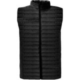 Givova - Grecia Vest - Zwart - 100% Nylon - Met Volledige Ritssluiting