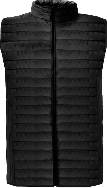 Givova - Grecia Vest - Zwart - 100% Nylon - Met Volledige Ritssluiting