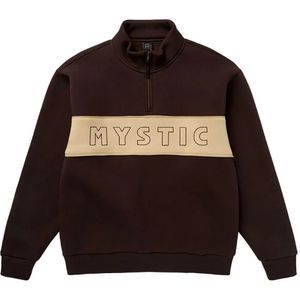 Mystic Slate Sweat Sweatshirt Met Halve Rits