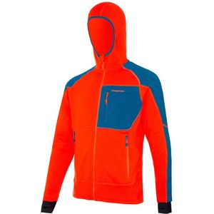 Trangoworld Trx2 Stretch Pro Hoodie Fleece Oranje XL Man