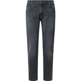 Pepe Jeansvoor mannen. PM207391UM5 Jeans in taps toelopende pasvorm Spike zwart (33/30), Casual, Katoen, Denim, Duurzaam