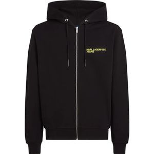 Karl Lagerfeld Jeans A3m20030 Regular Zip-up Fisheye Hoodie