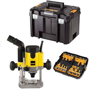 Dewalt - DW621KTX - Freesmachine - 6 - 8 mm - 12-delige Freesset