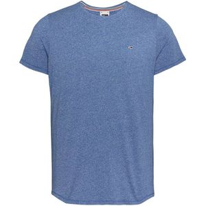Tommy Jeans Slim Jaspe Short Sleeve T-shirt Blauw 2XL Man