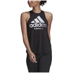 Adidas Tns Cat G Sleeveless T-shirt Zwart 2XS Vrouw