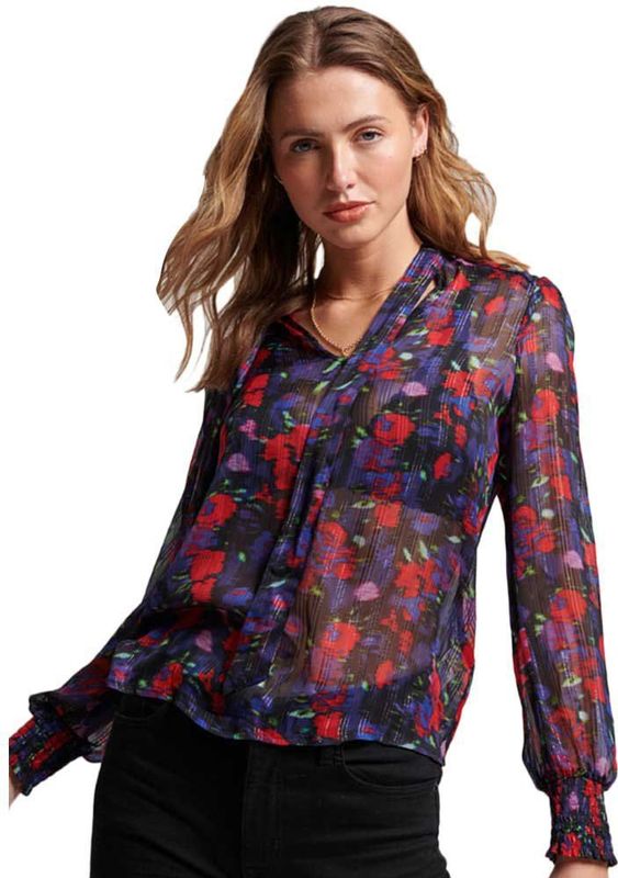 Superdry - Studios - Chiffon Bloes - Transparant