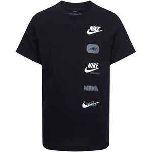 Nike Kids Club+ Badge Short Sleeve T-shirt Zwart 24 Months-3 Years Jongen