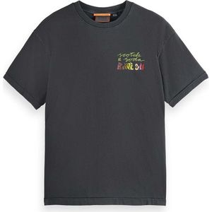 Scotch & Soda 174581 Short Sleeve T-shirt Grijs XL Man