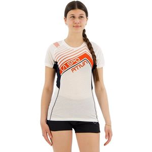 T-shirt - Lichtblauw - 100% Gerecycled Polyester - Slim Fit